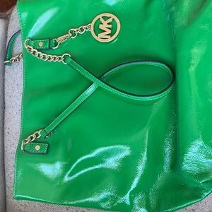 Michael kors Green Tote Bag